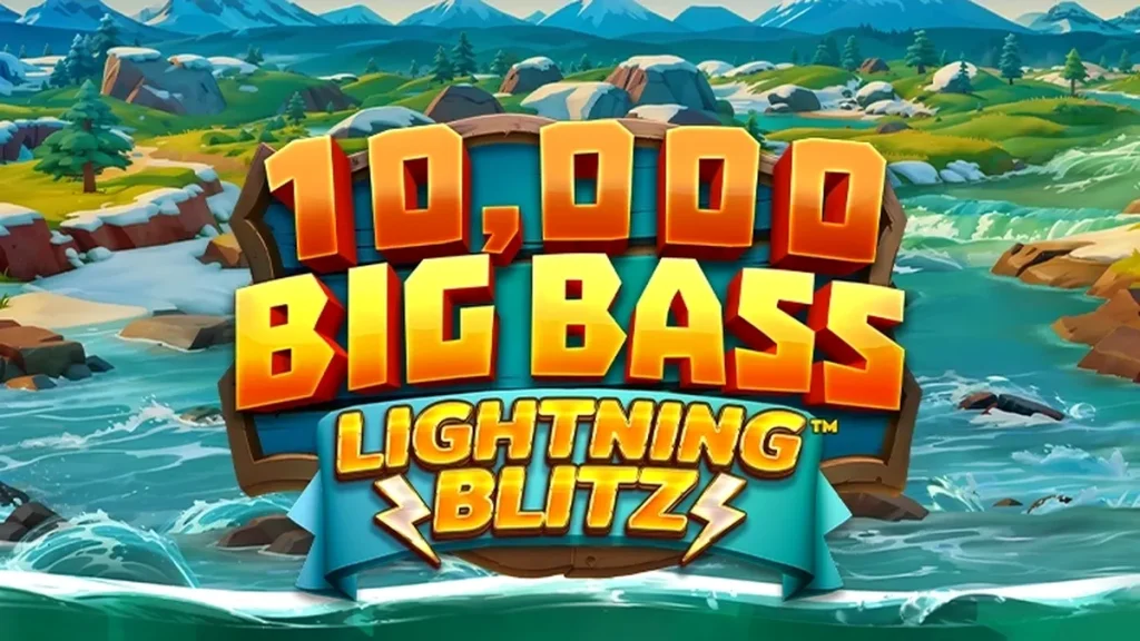 10,000 Big Bass Lightning Blitz سلاٹ کا انٹرفیس