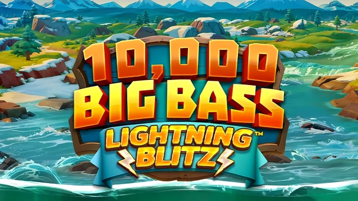 10,000 Big Bass Lightning Blitz سلاٹ کا انٹرفیس